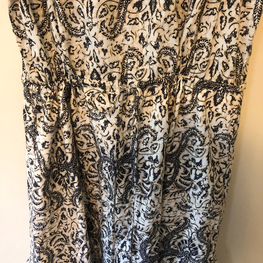 Figue Gianna Dress Mini Tassels Ruffle Boho Dummer Lotus Batik Sand XL - Picture 7 of 13